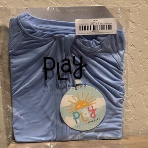 NWT Little Sleepies Cornflower Blue Shorty Romper 2T